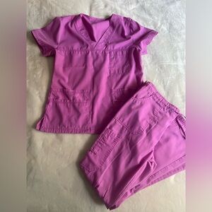 Pink Scrub Set